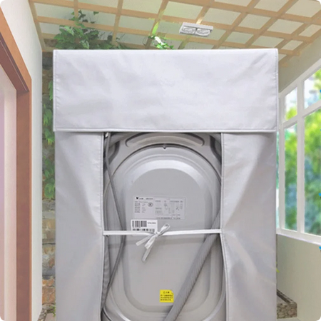 Front Load Washing Machine Cover Waterproof/Dustproof & Sunproof.