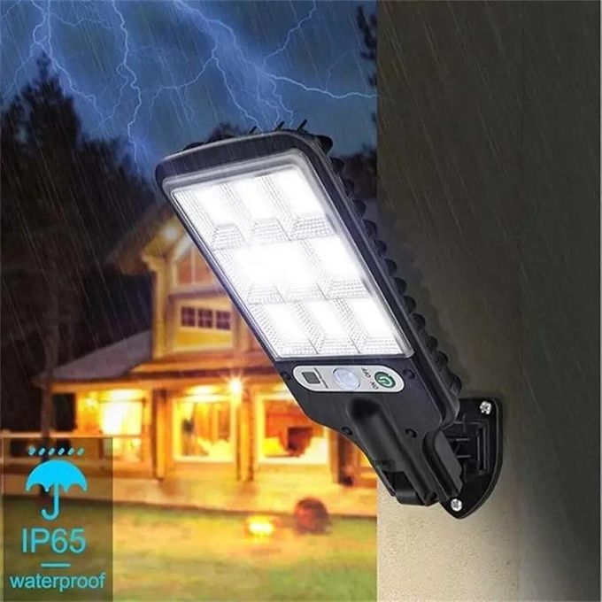 Solar Light Outdoor Solar Wall Light LED Motion Sensor Bright Flood Street Lamp with 3 Modes