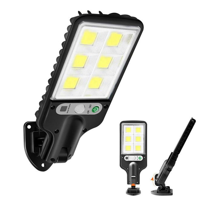 Solar Light Outdoor Solar Wall Light LED Motion Sensor Bright Flood Street Lamp with 3 Modes