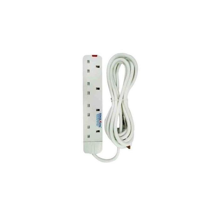 Power King 4 Way Extension Socket And A Free Tv Guard Protector
