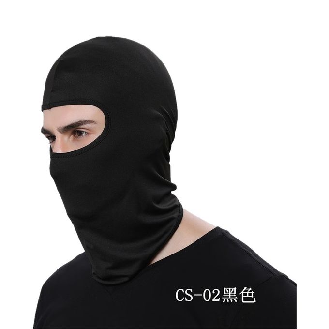 Black Ski Mask Balaclava Face Mask, Motorcycle Outdoor Premium Ninja Mask