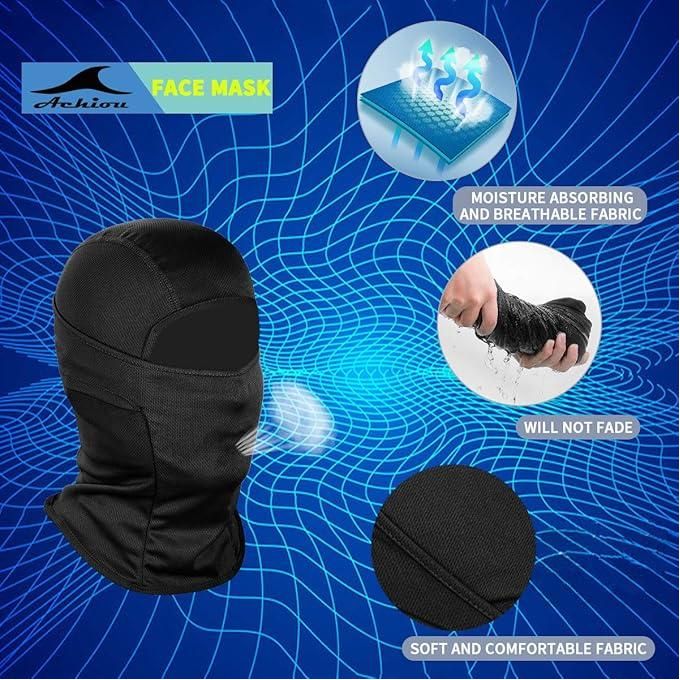 Ski Mask For Men Women, Balaclava Face Cover, Shiesty Mask UV Protector Lightweight For Motorcycle Snowboard