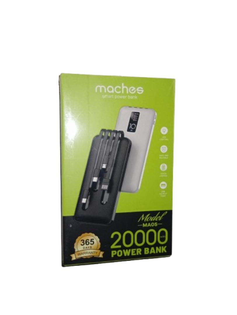 Portable Powerbank 20000mAh // Power Bank 20000 MAh + FREE 4 Way Power Extension Cable Socket