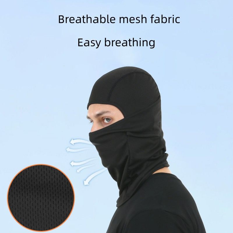 Outdoor sports riding mask balaclavas windproof dustproof breathable male and female motorcycle head cover facial sunscreen head set