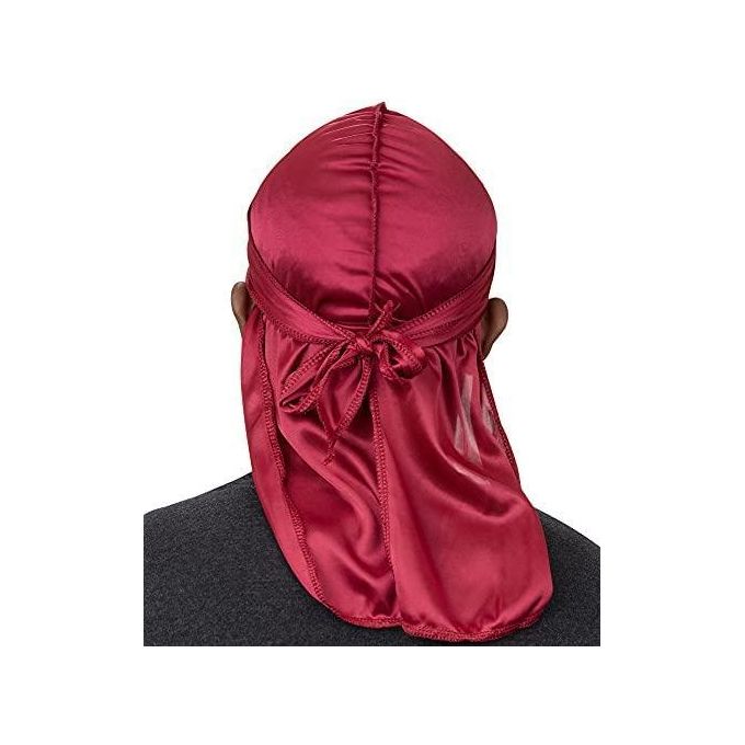 Imported Non Easy To Tear Silky Durag for Men Waves Silk Dorag for Men Women