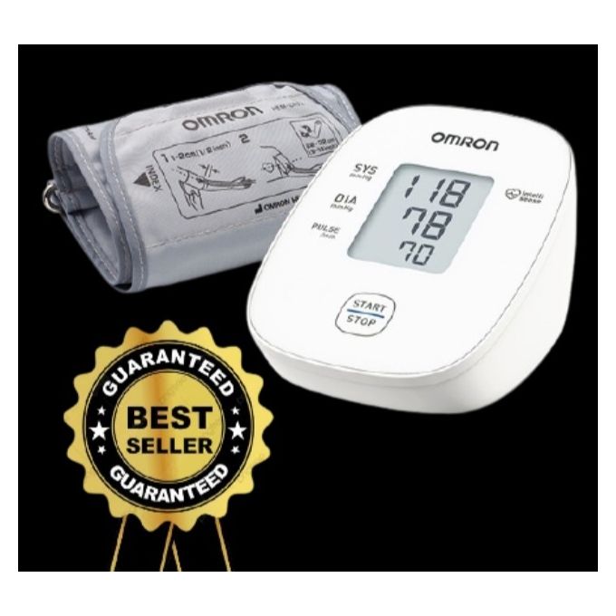 Omron Original M1 Basic Blood Pressure Self-Monitoring Machine With FREE On Call Plus Glucometer + 50 Strips