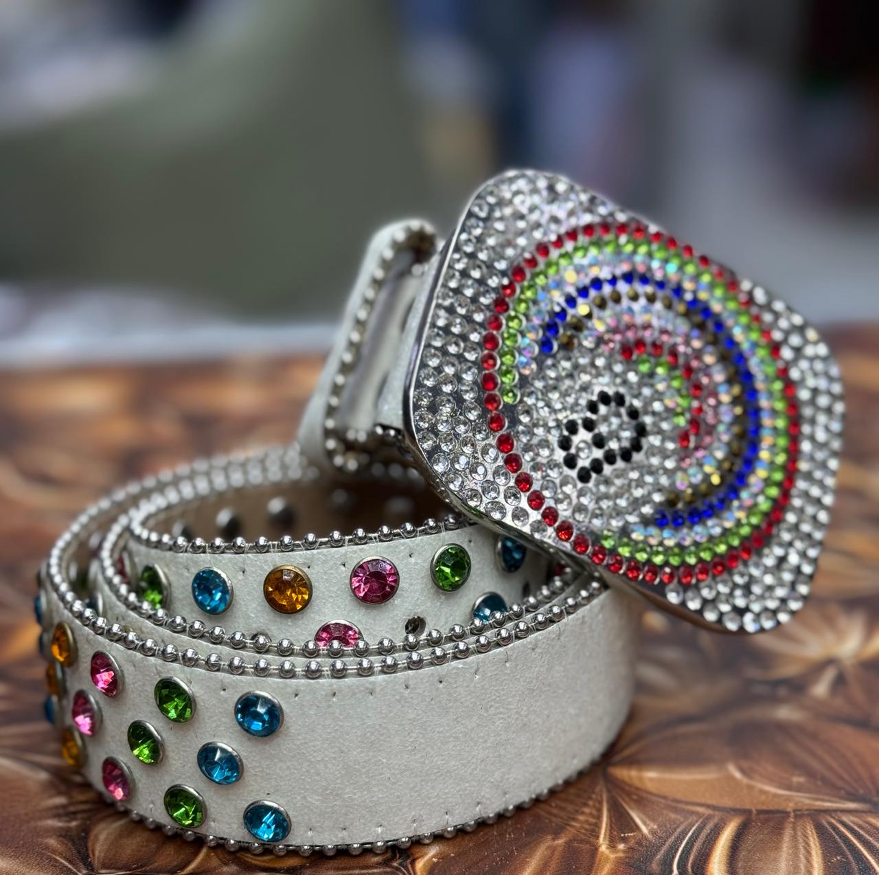 Skull Studded B.B Simon Belts