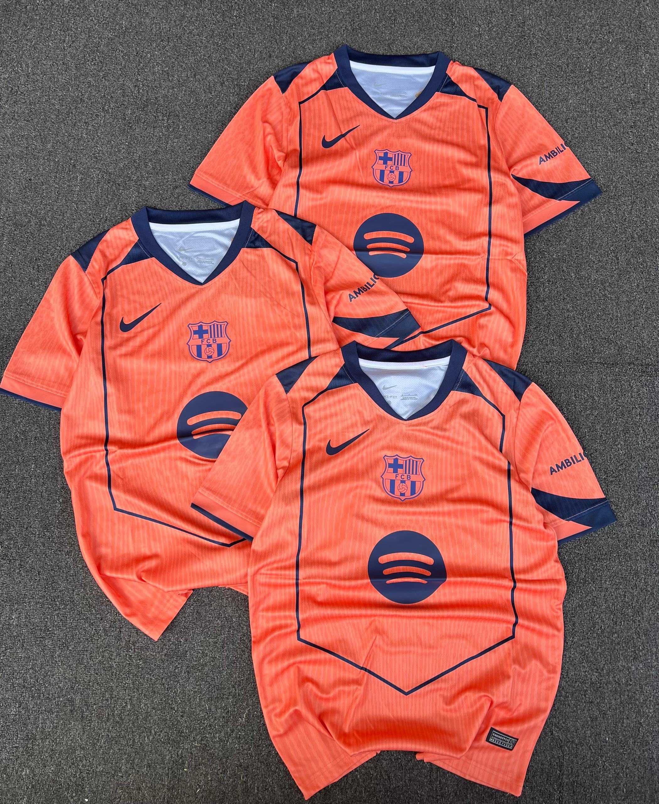 Outstanding Classic Unique Good Quality Authentic New Arrival/New Season FC Barcelona 2025-2026 Third Kit/Jersey.