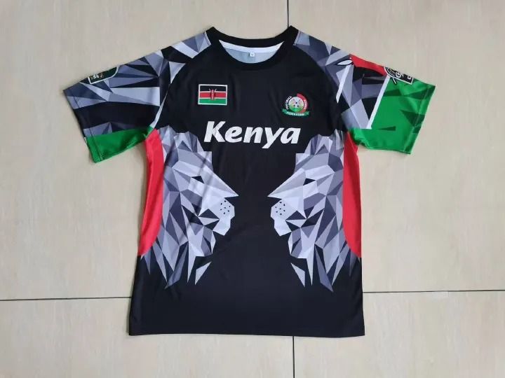 Kenyan Black Rugby Jersey – Limited Street Edition | Bold “Kosa Uchekwe” Design | Men’s National Pride Wear for Game, Gym & Everyday Style