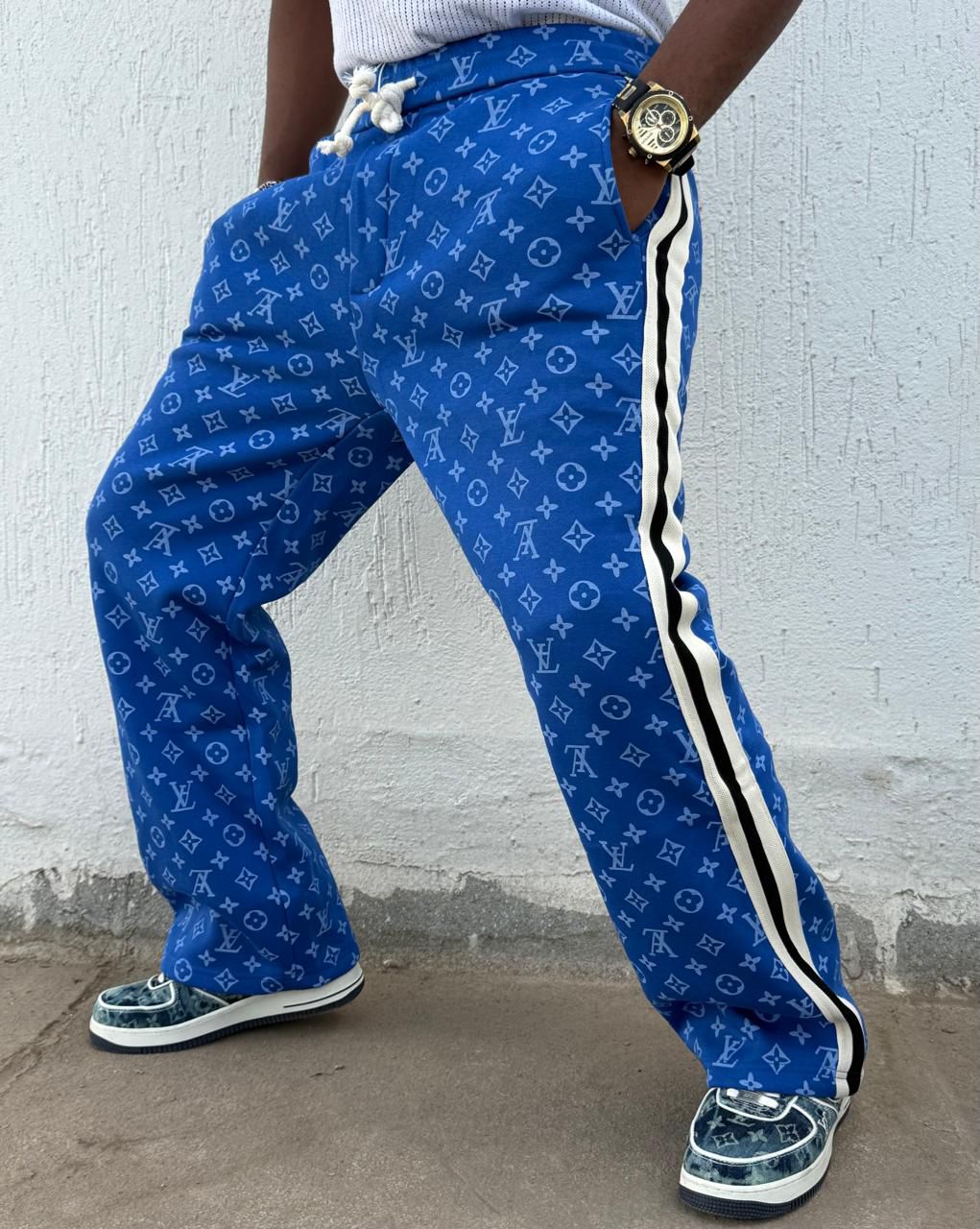 Outstanding Good Quality Cotton Baggy luxury Sweatpants.