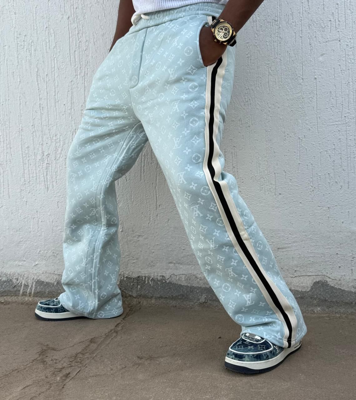 Outstanding Good Quality Cotton Baggy luxury Sweatpants.