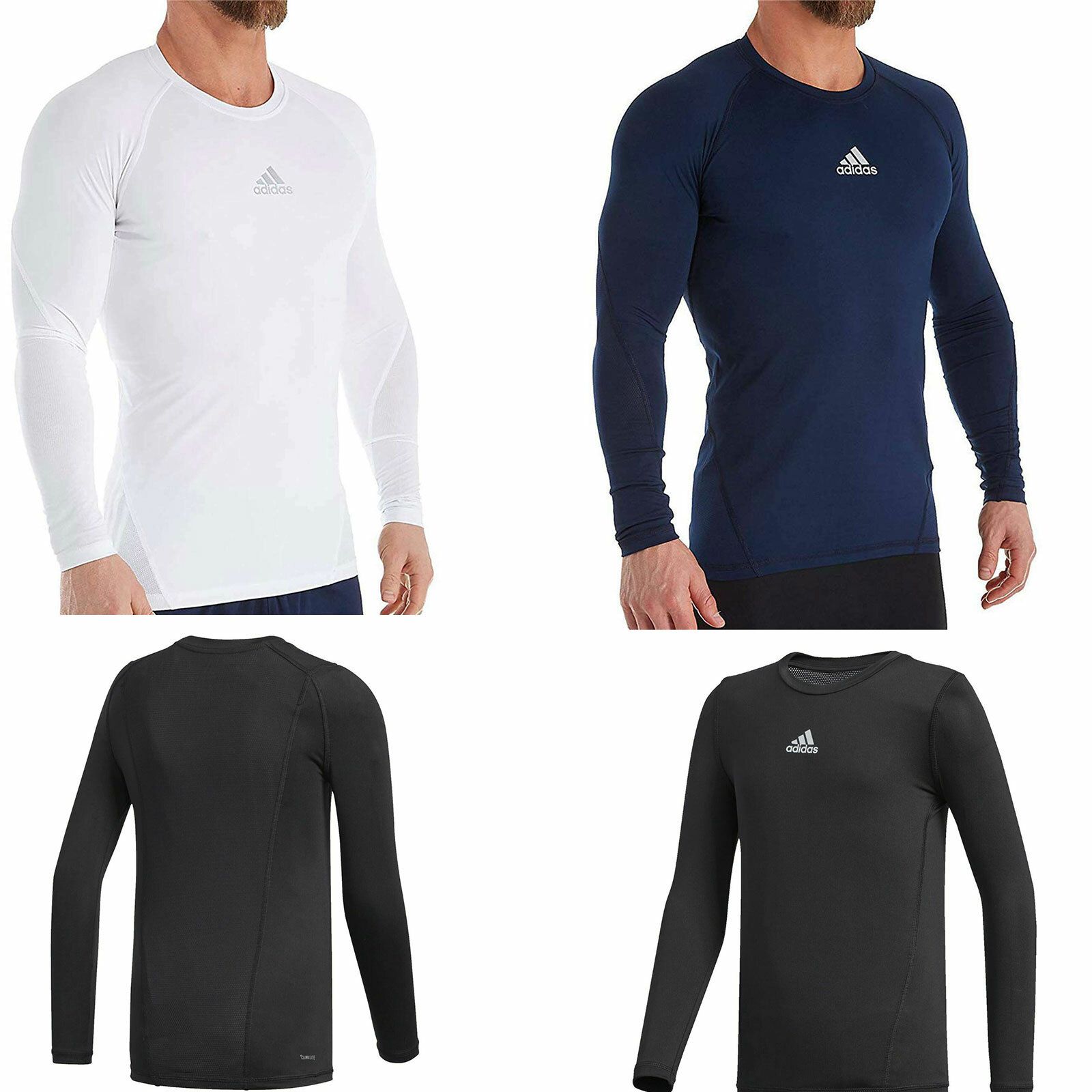 Men's Baselayer Shirt Alpha Skin Sport Long-Sleeved Workout Top Tee Pregame Fitness Tactical Gym Shirts Compression Running TShirt For Men Base Top One Size Fits All Stretchy Lightweight
