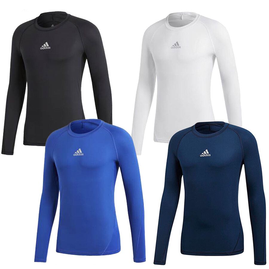 Men's Baselayer Shirt Alpha Skin Sport Long-Sleeved Workout Top Tee Pregame Fitness Tactical Gym Shirts Compression Running TShirt For Men Base Top One Size Fits All Stretchy Lightweight