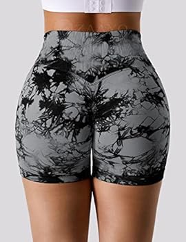 SALE Trending Women Gym Shorts 1pc Workout Shorts Patterned Prints Biker shorts Good Stretch Tight Fit Breathable Sculpting Sexy Cosy Wear Booty Shorts