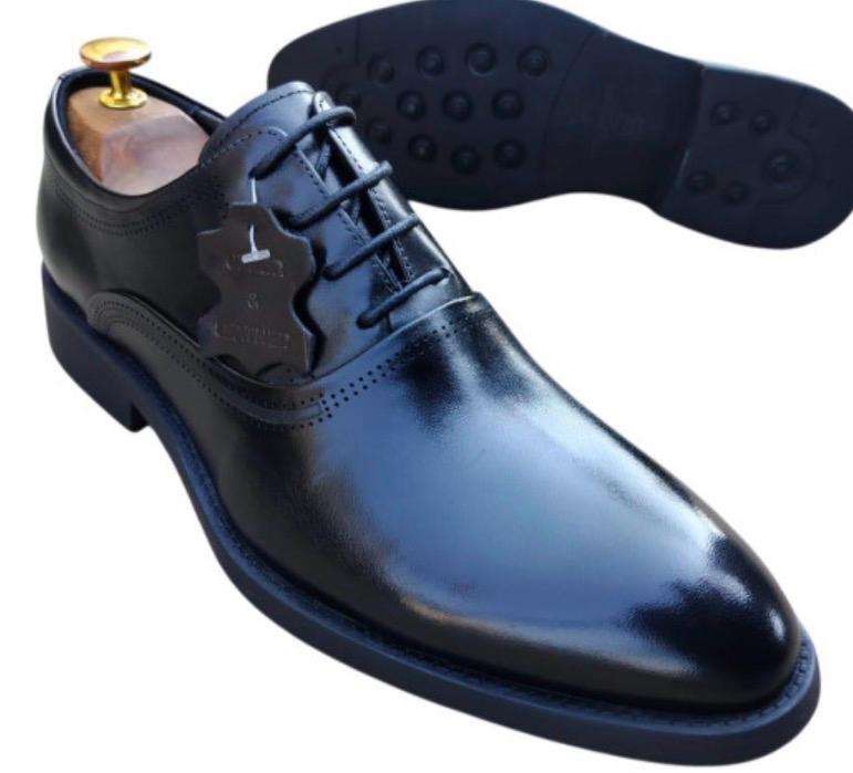 Good Quality Official leather laced up mens  official shoes.
