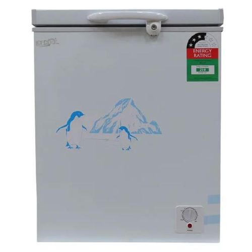 CLEARANCE OFFER Ecomax 119 Litres Deep Freezer--Energy Saving 3-Star Rated, Compact & Efficient