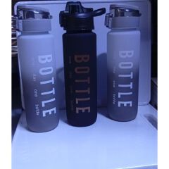 One day water bottle 1pc1 Litre Motivational Water Bottle With Time Marker