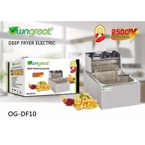 CLEARANCE OFFER WNGREAT 6L Single Electric & Stainless Steel Deep Fryer For Chips