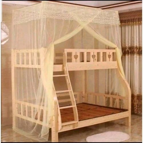 CLEARANCE OFFER Square Top Mosquito Net Free Size For Double Decker -
