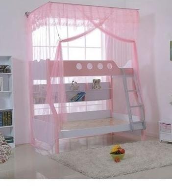 CLEARANCE OFFER Square Top Mosquito Net Free Size For Double Decker -