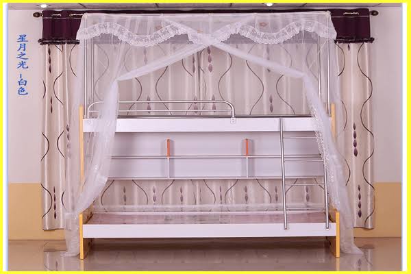 CLEARANCE OFFER Square Top Mosquito Net Free Size For Double Decker -