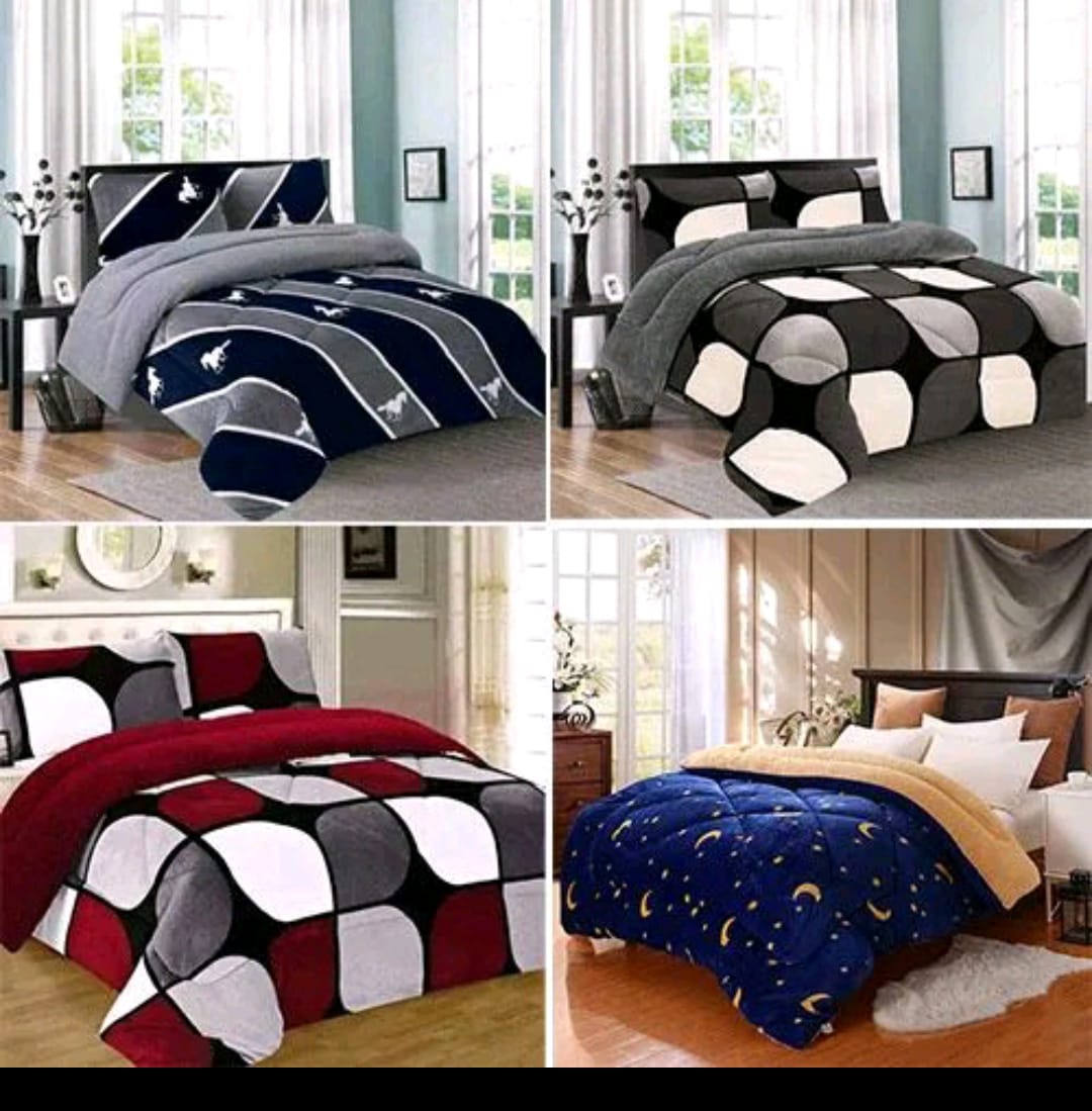 ON OFFER!!! Quality Random Generic Single Woolen Thickened warm double-sided Duvet All Season Duvet Bedding Accessories Home and Living Classic Warm Classic Modern Single woolen