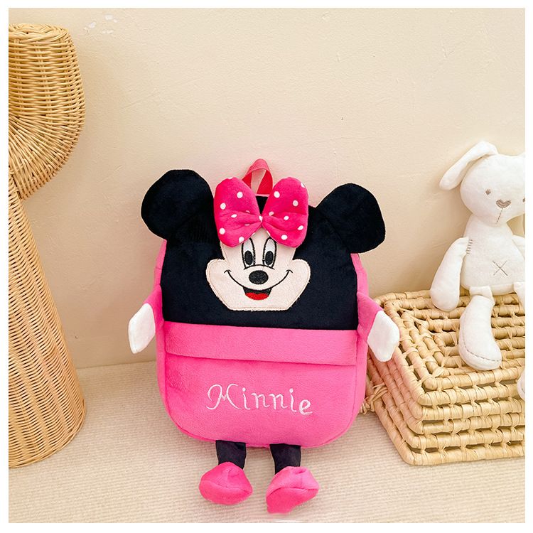 3D Cute Cartoon Animal Design children's bag backpack school bag cartoon plush small backpack boys and girls kindergarten kids backpack