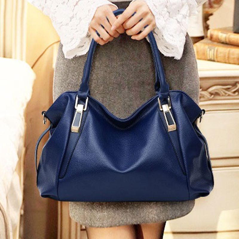 Casual Designer Women Handbag Female PU Leather Bags Handbags Ladies Portable Shoulder Bag Office Ladies Hobos Totes