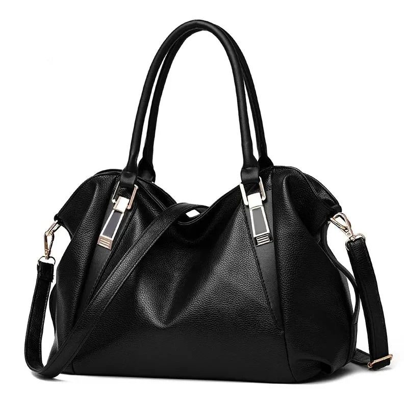 Casual Designer Women Handbag Female PU Leather Bags Handbags Ladies Portable Shoulder Bag Office Ladies Hobos Totes