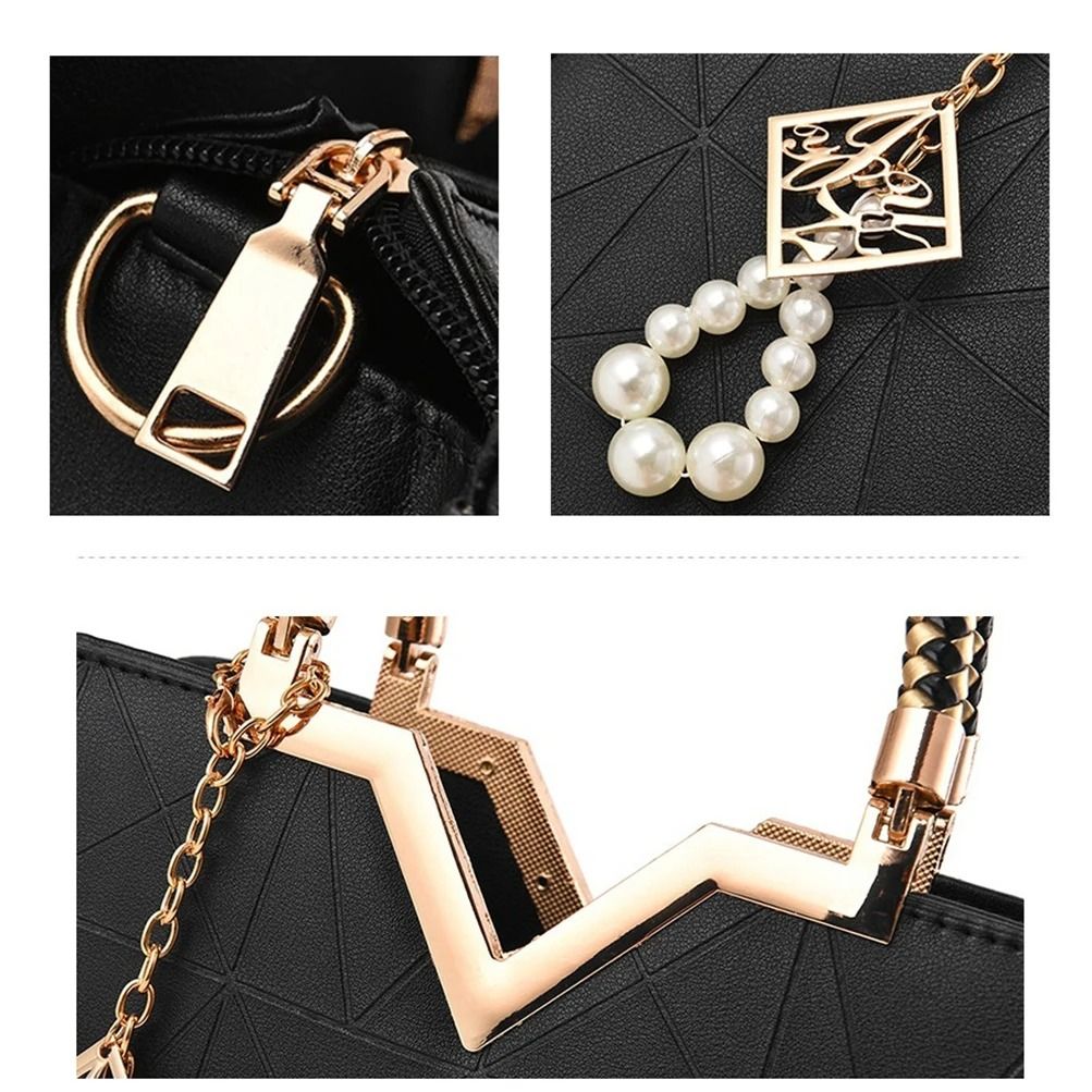 Fashion Women Handbag Classic Retro Shoulder Bag Commuting Crossbody Bag Designer Tote Bag Shoulder Messenger Office Work PU Leather Female Bag Ladies Luxury Handbag Fashion Elegant Shoulder Bag Girls