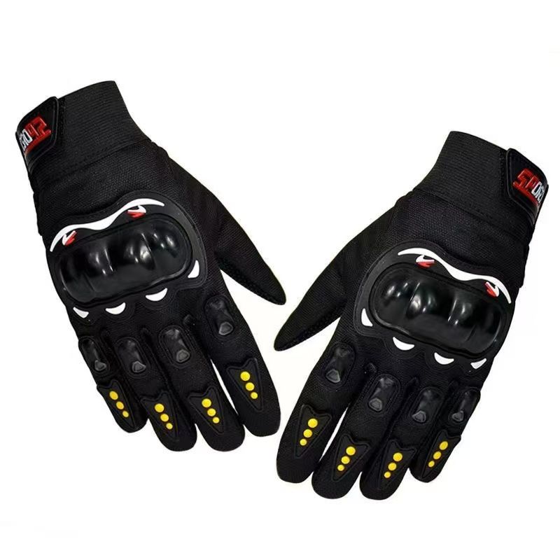Men Tactical Gloves Long Wrist Motorcycle Gloves Hard Shell Rubber Protection durable Anti Slip touch screen Cycling Gloves Men's Gloves Women's Gloves Outdoor Sports Off-road Racing Riding Equipment