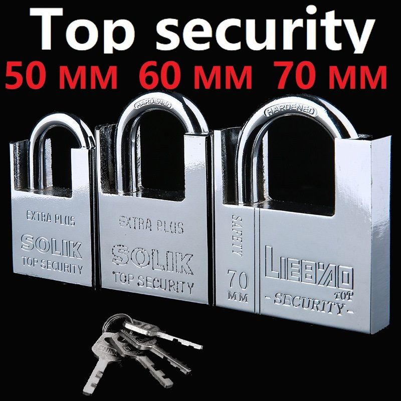 Stainless Steel Padlock Outdoor Heavy Anti Prying Padlock Half Wrapped Beam Duty Top Anti-Burglar Theft Padlock Hasp Anti-Rust Lock Solid lock Waterproof Lock Corrosion-Resistant Padlock with 4 Keys