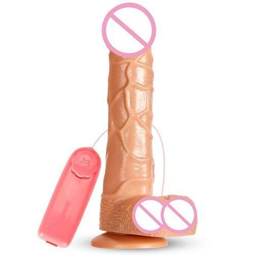 Sex Toys False Penis Dildo Vibration+Positive Negative Rotation Female Masturbator Adult Sex Products Without Battery