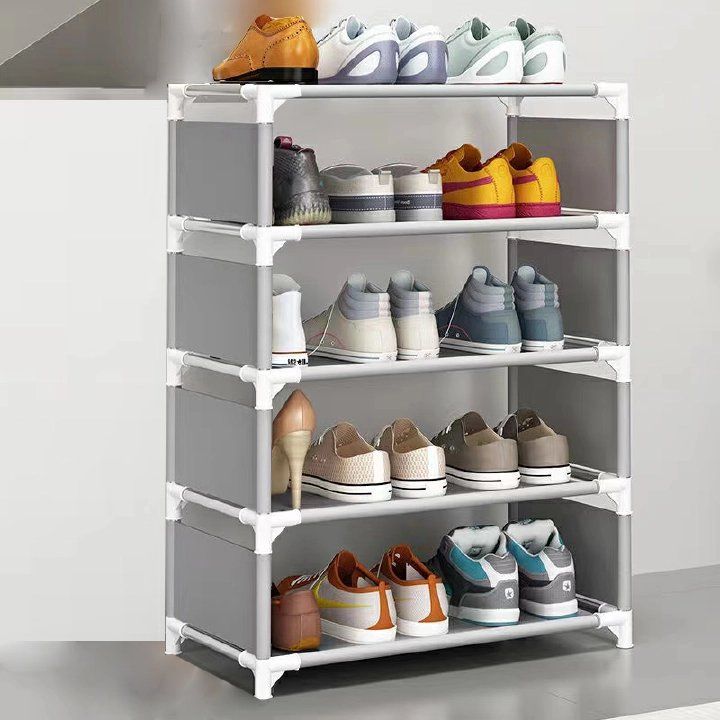 4 Layers Shoe Rack Assemble Portable Home Living Storage Small Furniture