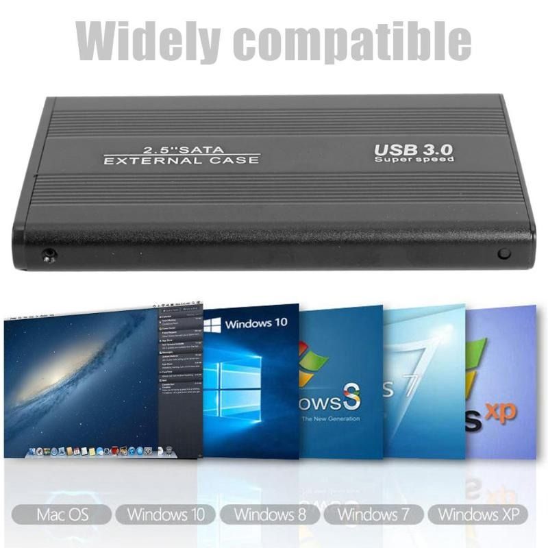 HDD Case To Sata USB 3.0 SSD HD Hard Drive Disk External Storage Enclosure Box USB 3.0 Cable  2.5 Inch SATA -