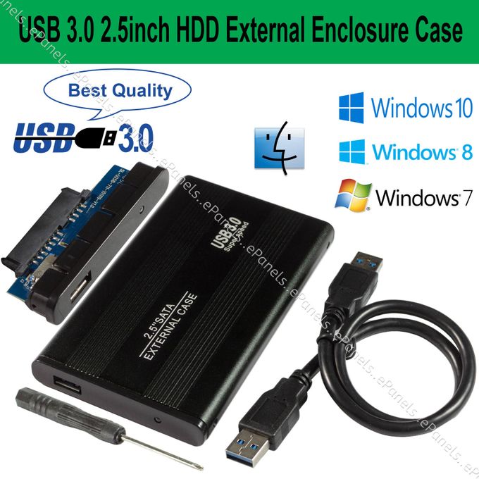 HDD Case To Sata USB 3.0 SSD HD Hard Drive Disk External Storage Enclosure Box USB 3.0 Cable  2.5 Inch SATA -