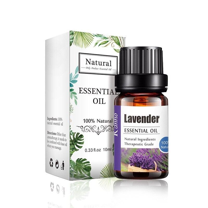 Essential Oils for Aroma Diffuser Air Humidifier Lavender Peppermint Eucalyptus Rosemary Essential Oils Home Water-soluble 10ml Air Freshener Scents Fragrance Oil Perfume -