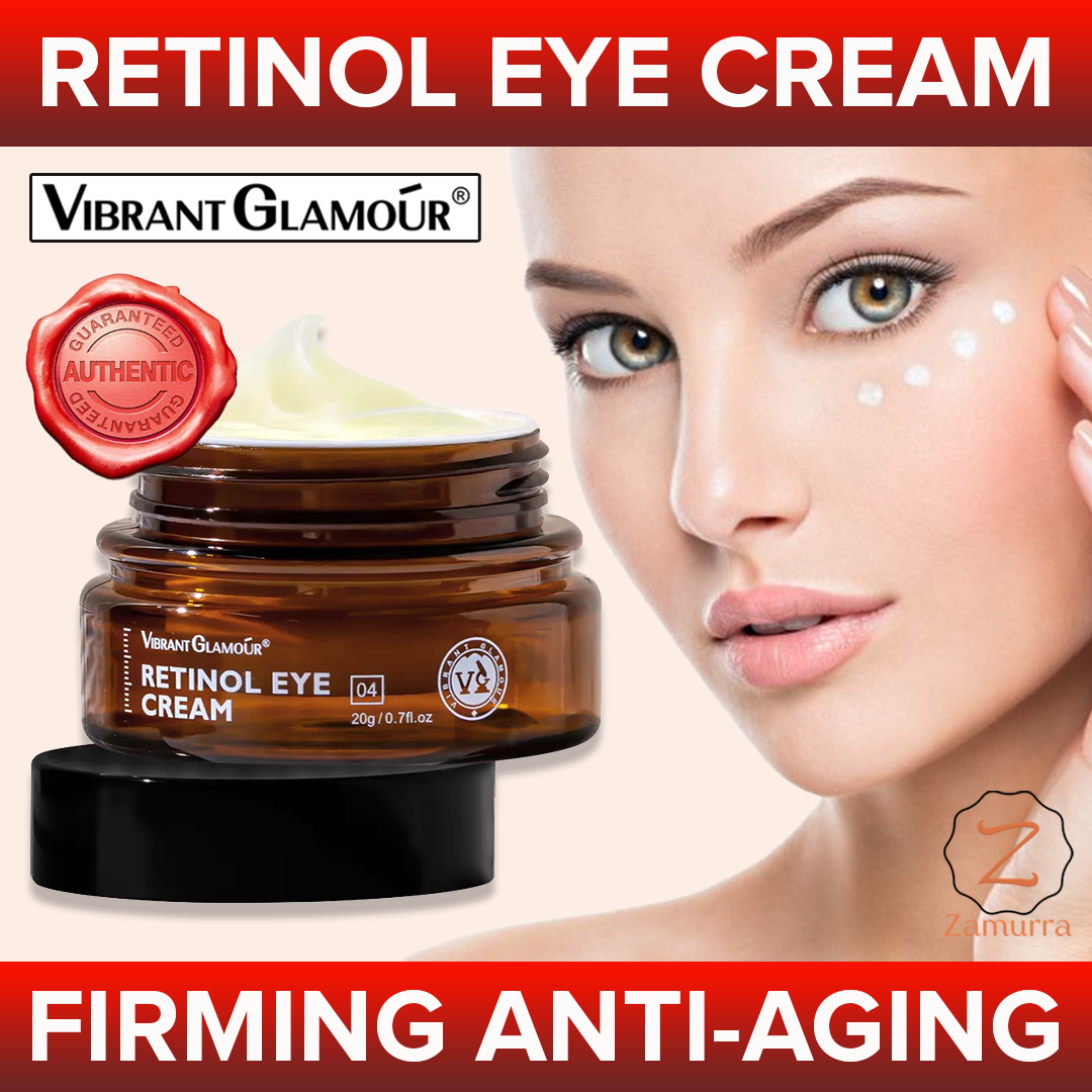 Anti-Wrinkle Eye Cream Wrinkle Removing Dark Circles Lightening Fine Lines Moisturizing Whitening Skin Care Remove Eye Bag Retinol Cream - VIBRANT GLAMOUR -
