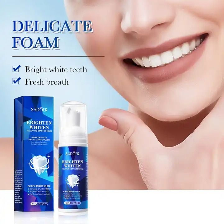 New Teeth Whitening Serum Remove Brown Stains Smoke Coffee Plaque Deep Cleaning Dental Oral Hygiene Fresh Breath Tooth Care Products- SADOER -