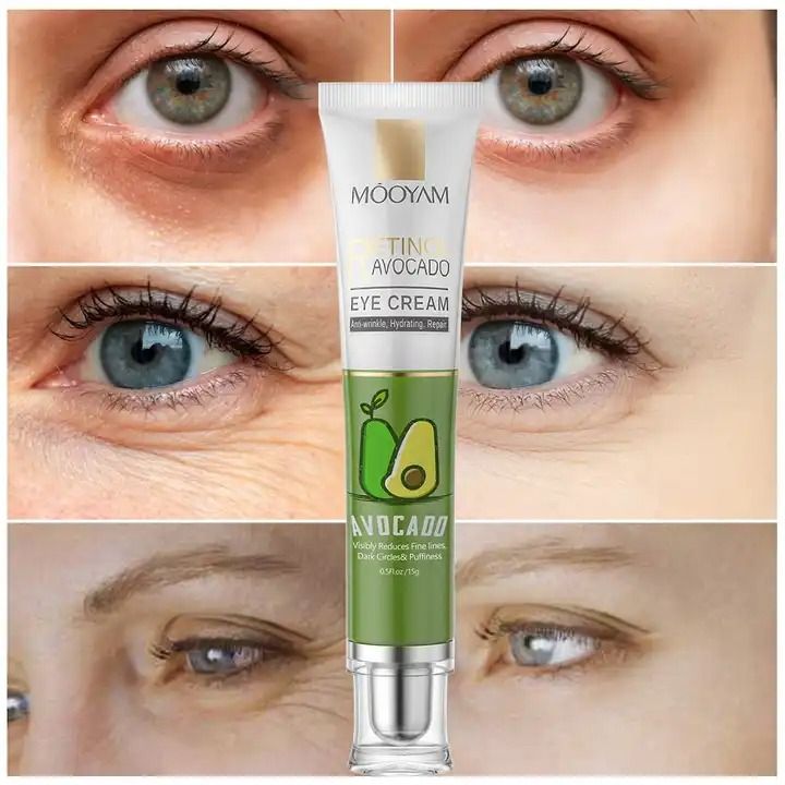 Retinol Eye Cream Remove Dark Circles Eye Bags Puffiness Reduces Wrinkle Eye Serum Stick Dark Circles Removal Man Woman Eye Care -MOOYAM -