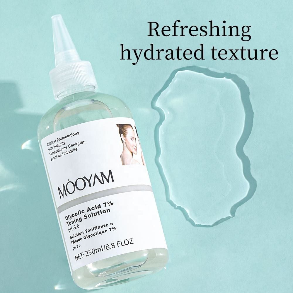 New Glycolic Acid 7% Toning Solution,Restores Skin Vitality and Refreshing, Remove Acne Fade Acne Fruit Acid Essence Moisturizes The Face, Spot Marks Remover, Suitable for Daily Use - MOOYAM -