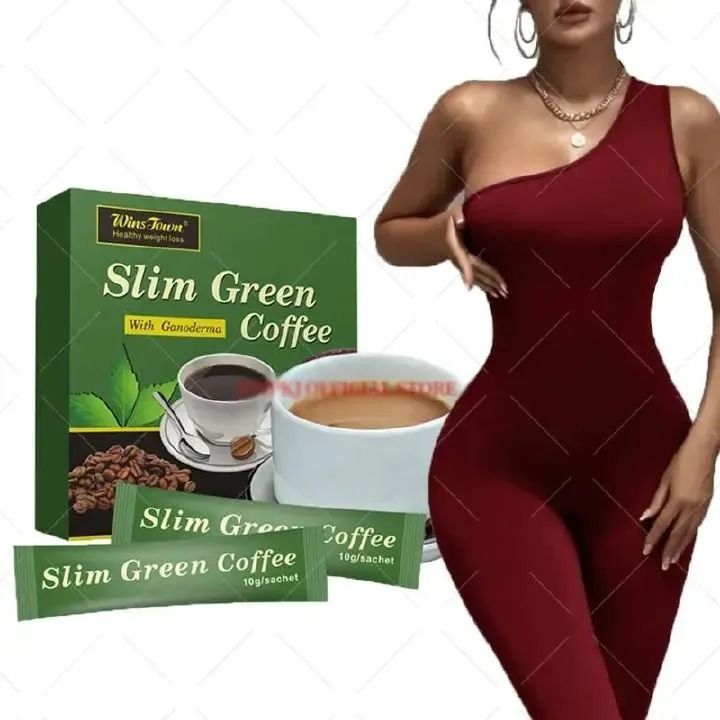 Slimming Coffee 100% Organic Detox Fal Tummy Drink Weight Loss Fat Burner 18Sachets/Set Weight Control Slim Coffee Fat Blaster Healthy Care Detox Tea Herbal Diet Coffee Fat Burning -