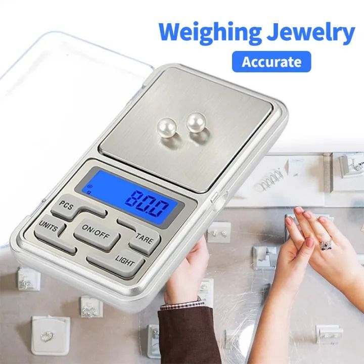 New Portable Digital Electronic Scale 500gx0.1g/ 0.01g Multi-usage Accuracy Weighing Kitchen Food Jewelry Pocket Balance Gram Scale Household Mini Digital Scale Jewelry Scale Kitchen Scale Weighing -