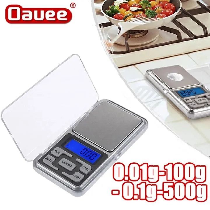 New Portable Digital Electronic Scale 500gx0.1g/ 0.01g Multi-usage Accuracy Weighing Kitchen Food Jewelry Pocket Balance Gram Scale Household Mini Digital Scale Jewelry Scale Kitchen Scale Weighing -