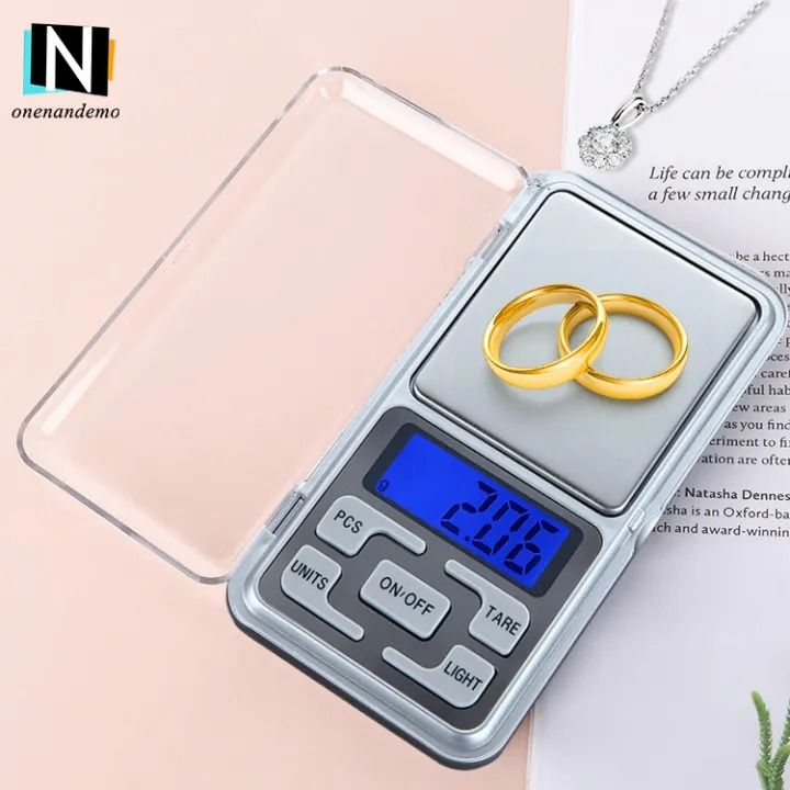 New Arrival Mini Digital Scale High Accuracy Portable Electronic Scale Digital Pocket Scale Mini Electronic Jewelry Pocket Weighing Digital Scale With LCD Display 500g/0.1g Kitchen Scale Weighing Tool