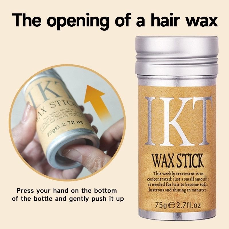 Hair Wax Stick For Natural Hair & Wigs -Edge Control Hair Wax Stick Strong Hold Makes Hair Look Neat And Tidy Hair Syling Wax Stick Use to control flyaway edges for smooth hairstyles for men and women