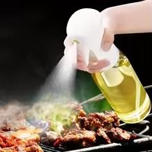 Oil Sprayer for Cooking- 200ml Spray Olive Oil Sprayer Mister,Cooking Oil Spray Bottle, Kitchen Gadgets Accessories for Air Fryer, Canola Oil Spritzer, Widely Used for Salad Making,Baking,Frying, -