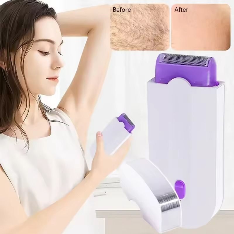 NEW Epilator Painless Women Shaver,Electric Hair Removal ,Fast Charge, Depilatory Body Bikini Epilator, remove all body hair painlessly without damaging skin , avoid chemical hair removal.CORDLESS