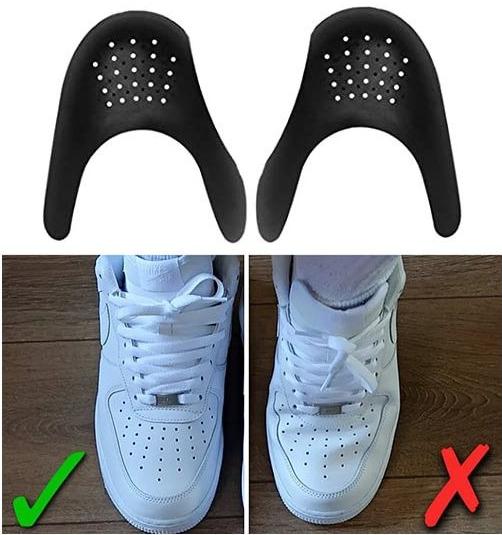 1 Pairs Crease Protectors for Sneakers Shoe - Anti Wrinkle Crease Protectors for jordan 1, AF1s and Dunks, Shoe Guards Crease Remover | Shoe Crease Decreaser for Both Men & Women