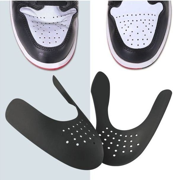 1Pair Shoe Sneaker Crease Protector Shoe Guard Anti-wrinkles Protector Anti-Crease Guard & Defender Sneakers Toe Caps Anti-wrinkle Stretcher Extender Crease Remover Reducer -